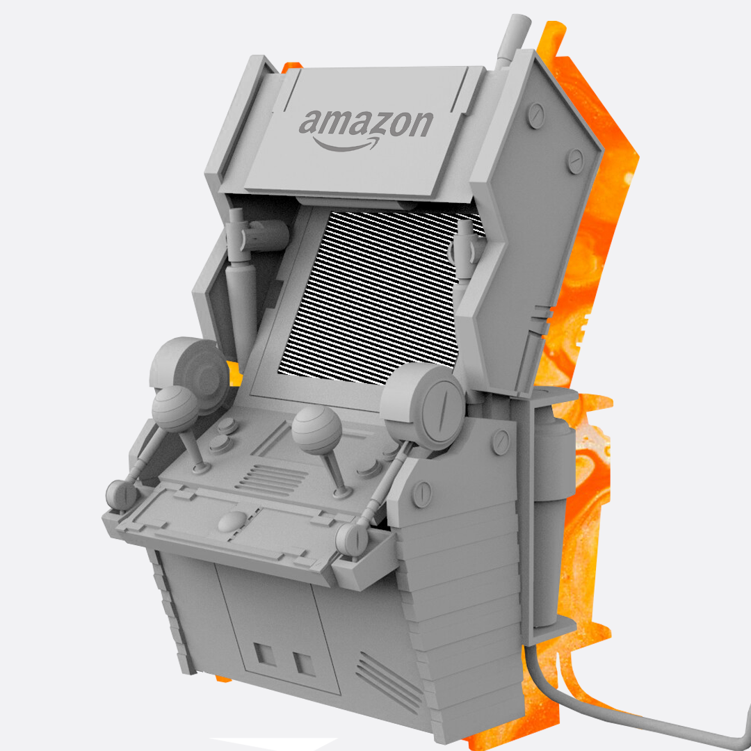 Ігровий автомат Amazon ілюструє статтю про BuyBox.