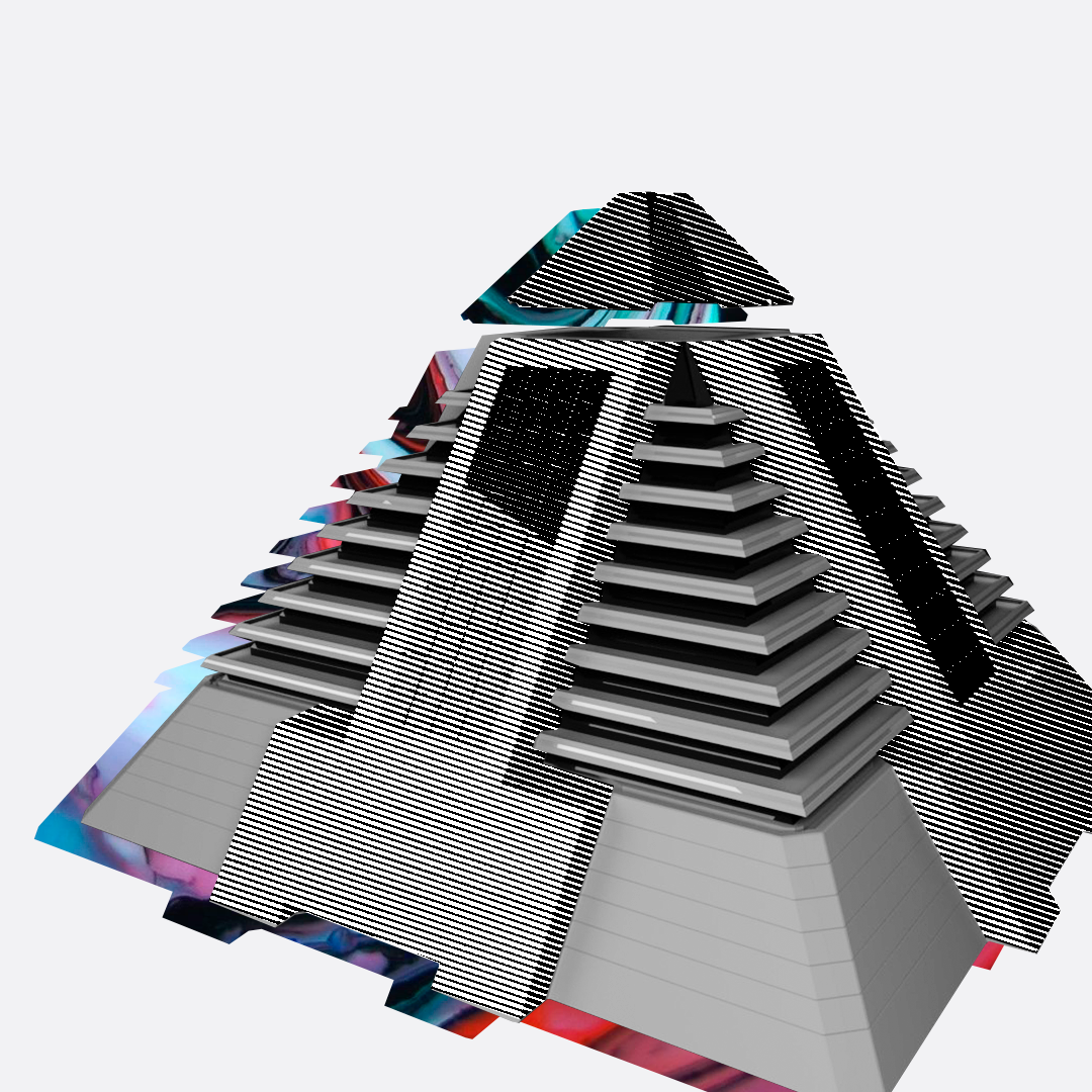 Пирамида иллюстрирует статью об этапах разработки.