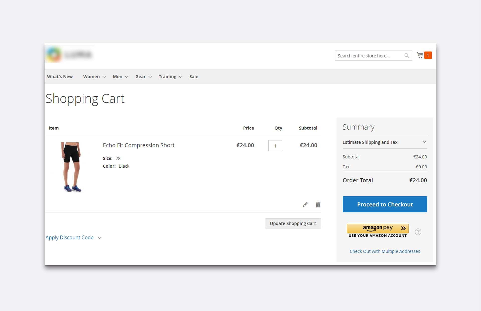 Приклад використання платіжної системи Amazon Pay.