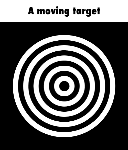 a moving target